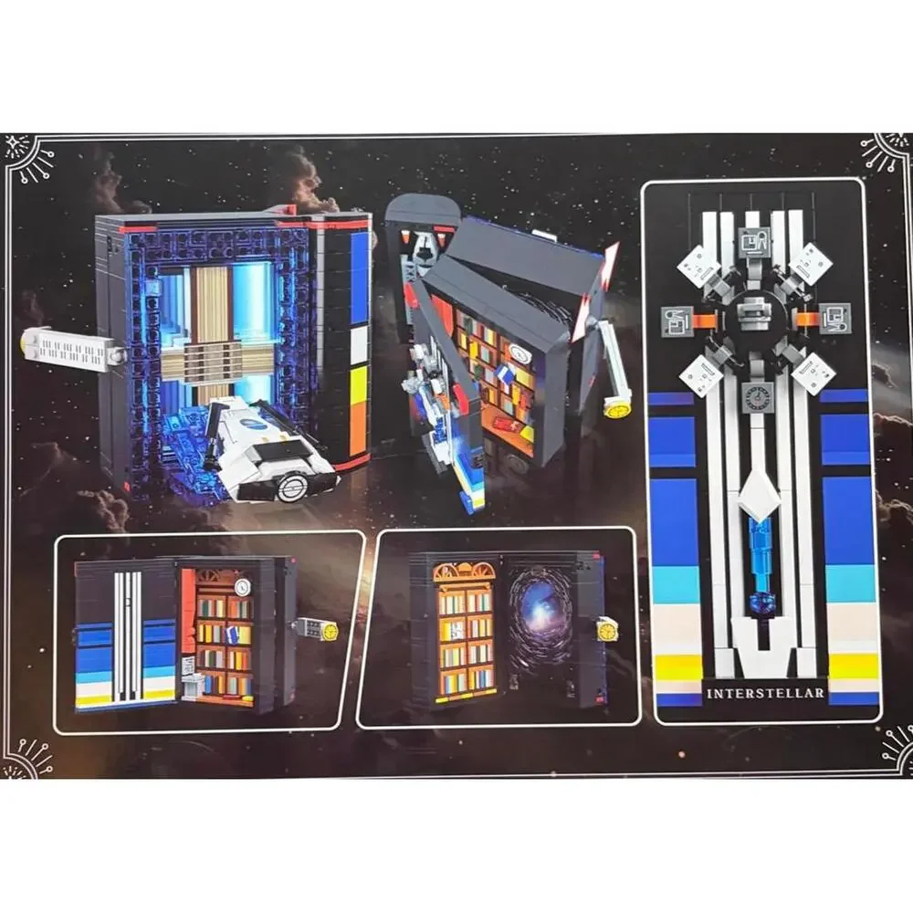 HOGOKIDS Space Book Nook‎ 945 PCS SC9952 Building Block Set New Sealed